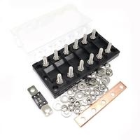 Goujons boulonnés pratiques Boîte à fusibles 6 voies 48V CAR ANM MEGA Porte-fusible en ligne