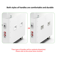 Stock UE DDP JK V19 300A BMS MB56 Lifepo4 628Ah Boîtier de batterie vide DIY pour usage domestique, kit de stockage solaire DIY avec roues pour système de stockage d'énergie domestique (ESS)