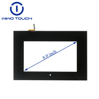 Écran tactile LCD PCAP OEM/ODM de 8 pouces pour terminaux en libre-service