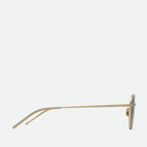 Bottega BV Retro Round Sunglasses Lightweight Metal Frame Fashionable Shades for Daily Outdoor Use Veneta - Product Image 6