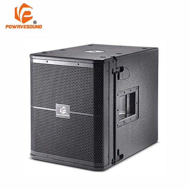 Powavesound Active 15" Subwoofer Passive Speaker Line Array Build in Professional Line Array Speaker Amplifier