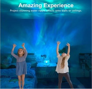 Đèn có dây 16-màu năng động hiệu ứng gợn sóng Đại Dương Máy chiếu đèn phía Bắc Cube cho nhà thông minh cho phòng khách - Product Image 6