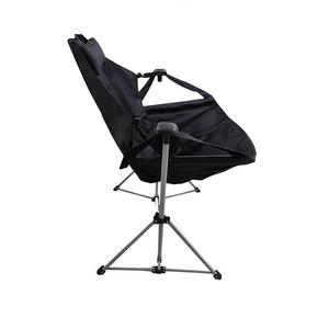 Silla de Playa Plegable Woqi con Marco de Metal, 84x68x112cm, Silla de Pesca Plegable e Inclinable para Exteriores con Portavasos - Product Image 3