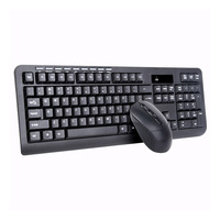 Ensemble clavier et souris sans fil prix usine ordinateur de bureau à domicile ordinateur portable jeux de bureau ensemble clavier et souris professionnels