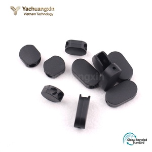 Embouts de protection en caoutchouc noir pour bornes de liaison, ovales et ronds, garnitures protectrices moulées pour meubles et sacs - Product Image 6