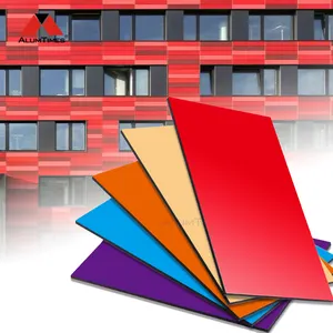 Acp Glossy pvdf lớp phủ 2/3/4/5/6 mét 3D Bên ngoài/Nội Thất Tường tấm ốp tấm ACP nhôm Composite Panels cho mỗi cảnh