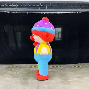 Costume de clown gonflable magique pour adultes, idéal pour Halloween - Personnalisé, imperméable et durable - Product Image 3