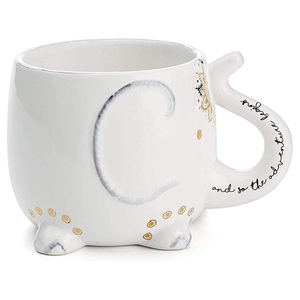 Taza de Cerámica Hecha a Mano de Gres de Dehua, Linda Taza de Elefante 3D de 15 oz, Adorable Taza de Animal, Taza de Café de Cerámica Personalizada, Taza de Té, Porta Bolsitas de Té - Product Image 5