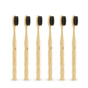 Muestra Gratuita: Cepillo de Dientes Desechable Biodegradable con Cerdas de Carbón, Logotipo Personalizado, Mango Natural - ¡Oferta Especial! - Product Image 1