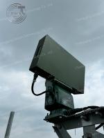 Radar de surveillance 3D en bande Ku, balayage mécanique de fréquence azimutale LFMCW, portée de 3 km, suivi de 100 cibles, puissance de 80 W, anti-drone