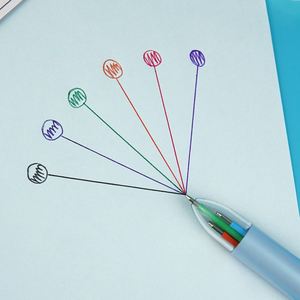 Stylo bille créatif multifonction coloré pour étudiants, personnalisable - Product Image 4