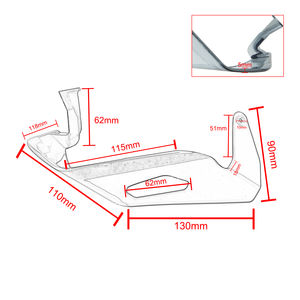Déflecteur de vent de pare-brise de moto XXUN pour Honda CRF 1100L <span class=keywords><strong>Africa</strong></span> <span class=keywords><strong>Twin</strong></span> Adventure Sport 2020 <span class=keywords><strong>2021</strong></span> 2022 2023 Accessoires - Product Image 6