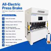 Prensa Plegadora CNC Eléctrica de 52 Toneladas y 1600 mm, Accionada por Servomotor, de Alta Precisión para Plegado de Chapa Metálica