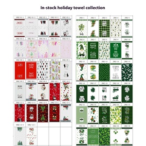 Toalla de té con estampado de cuadros navideños, diseño de árbol de camión para cocina, toalla de mano para limpiar platos - Product Image 2