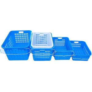 Cesta de compras de plástico multifunción colorida, pequeña cesta de frutas y cestas de almacenamiento de mercado del proveedor de China - Product Image 4