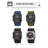 Jam Tangan Digital SKMEI 2418 Persegi Perak Fashionable 5ATM Tahan Air Kronograf Alarm Tanggal Reloj Sport Lampu Latar LED