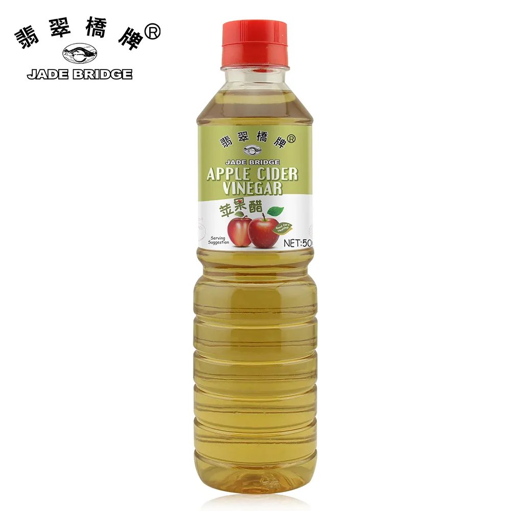 Commercio all'ingrosso Halal 250 ml ingredienti di frutta prodotta naturalmente aceto di sidro di mele con prezzo di fabbrica