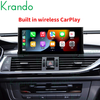 Krando 10.25" Radio GPS Android de haute qualité pour Audi A6 S6 A7 C7 RS7 RS6 S7 2012-2018 Multimédia sans fil Carplay WIFI 4G