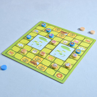 Accessoires de table de jeu de société de haute qualité au design personnalisé Pièces mobiles de dés et de papier-monnaie pour jouer en famille