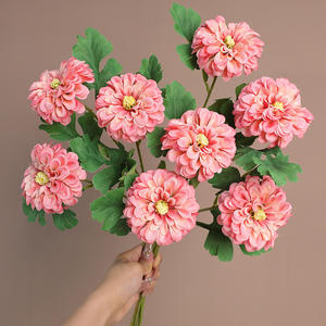 Flor de <span class=keywords><strong>caléndula</strong></span> artificial al por mayor de fábrica para el hogar, boda, evento, decoración, arreglo floral - Product Image 1