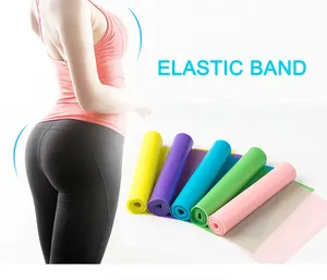 1.5M Yoga Elastic Straps Latex Rope for Stretching Rubber Resistance Belt  Fitness Band