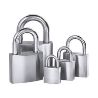 Cadenas de sécurité en acier inoxydable 304 série marine cadenas résistant aux intempéries et à la rouille pour une utilisation en extérieur