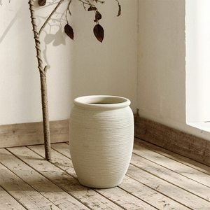 Macetas Redondas Creativas para Plantas de Interior, Centros de Mesa de Cerámica Antigua Hechas a Mano, Macetas de Cerámica Grandes y Pequeñas para Decoración del Hogar - Product Image 5