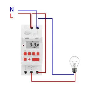 Temporizador Digital Programable de 7 Días TM919B-2 Sinotimer Mini de Alta Calidad, 30A 200-250VAC, Relé de Control de Tiempo, CE RoHS - Product Image 3