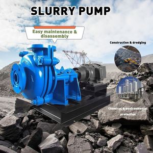 CDHB High Pressure Centrifugal Slurry <b>Pump</b> Directly Drive Dredge <b>Pump</b> Slurry Mud Horizontal for Ash Treatment Process 15HP - Product Image 3