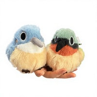 Adorable Peluche Oiseau Petit Hirondelle, Figurine Ornementale 11cm, Rembourrage Coton PP, Cadeau Idéal pour le Festival Qixi pour Filles, Chine 14+