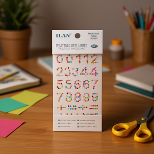 Ilan Adesivi Luminosi 16Mm Numeri 30 Pezzi Per Lavori Artigianali - Product Image 3