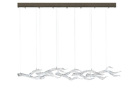 Lustre de branche d'arbre en cristal de luxe grande lampe suspendue en verre fantaisie pour hôtel et maison salon décor élégant pendentif lumières