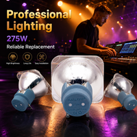 Ampoule de remplacement Mailepu 275W MSD pour projecteur à tête mobile, halogène métallique IP65 pour éclairage de scène DJ et discothèque