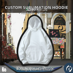 Sudadera Unisex con Logotipo Personalizado Bordado, Diseño Sólido, con Bolsillo, Tejido de Punto con Estampado por Sublimación para Hombre - Product Image 2