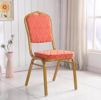 Chaise de banquet empilable en fer de haute qualité pour hôtel, moderne, vente en gros, pas chère, pour salle à manger, extérieur, salon, cuisine, conférence
