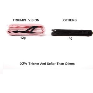 Triumph Vision – pochette souple pour lunettes, lot de 3 étuis à lunettes en microfibre avec fermeture à cordon pour hommes et femmes - Product Image 2