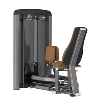 Machine de musculation professionnelle à charges guidées pour adducteurs et abducteurs, robuste, 2-en-1, pour l'intérieur et l'extérieur des cuisses, mouvement fluide