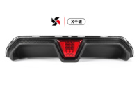 Kit carrosserie diffuseur de pare-chocs arrière en fibre de carbone sèche style CS avec LED pour BMW M5 F90 2017-2023 – Pièces de tuning aérodynamique extérieur