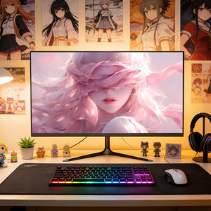 Moniteur de jeu 24 27 32 pouces 2K 4K écran incurvé 144Hz 240Hz <span class=keywords><strong>pour</strong></span> PC de bureau <span class=keywords><strong>gamer</strong></span> professionnel - Product Image 2