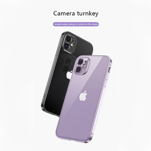 Funda de Teléfono de Lujo con Recubrimiento, Funda de Teléfono Transparente de TPU Suave para <span class=keywords><strong>iPhone</strong></span> 16 15 14 13 <span class=keywords><strong>12</strong></span> 11 Pro Max <span class=keywords><strong>Mini</strong></span> Plus XR XS Max X 8 7 Plus - Product Image 6