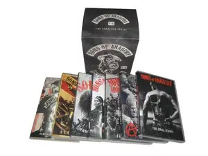 Sons Of Anarchy The Complete Series 30 DVD Discs Factory Wholesale DVD Movies TV Series Cartoon Region 1/Region 2 Free Shipping