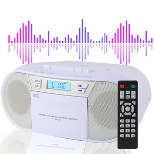Boombox CD sans fil multifonction portable avec son stéréo et radio AM/FM - Product Image 2