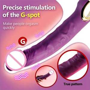 Gerçekçi 10 güçlü titreşim kadın seks oyuncakları klitoris g-spot stimülatörü çiftler vibratör yapay penis yetişkin seks oyuncak kadınlar için - Product Image 4