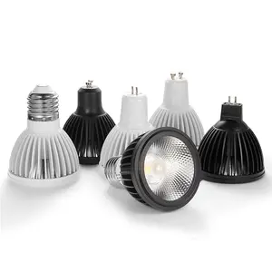 LEDスポットライトGU10E27 MR16 GU5.3 10WPAR20調光可能110V220V電球ライトマウントシーリングライト
