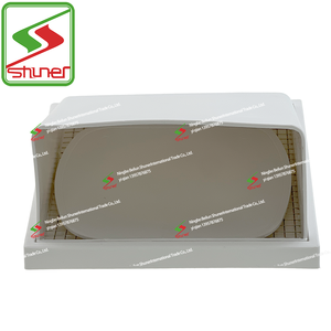 Capot d'extraction de cuisine spécial anti-pluie avec amortisseur anti-retour unidirectionnel et moustiquaire - Product Image 2
