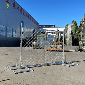 Recinzione temporanea a catena mobile per passerelle ed eventi all'aperto per sicurezza e protezione del cortile - Product Image 3