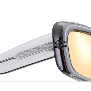 Lunettes de soleil unisexes en acétate anti-lumière bleue Lunettes de soleil noires bleu-gris Spot Wholesale TR90 Material Customization - Product Image 6