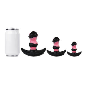 Consolador de caballo con correa de cuero ajustable con mordaza de boca, juguete sexual <span class=keywords><strong>para</strong></span> juego de pareja, bozales de boca de engranaje de Bondage - Product Image 5