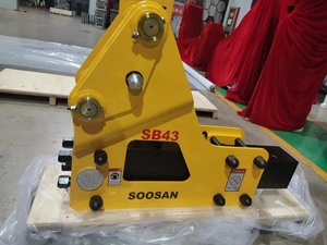 SOOSAN <b>Hydraulic</b> <b>Breaker</b> Sb 43 Side Type with Engine & Motor for 6-9 Ton Excavators and Backhoe Loaders 1 Year Warranty 250kg - Product Image 6