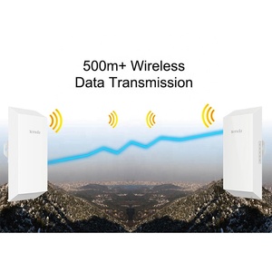 Tenda O1-5G 5.8GHz 867Mbps luar ruangan titik ke titik Wi-Fi Jembatan 1KM jarak jauh CPE luar ruangan dengan antena 2 * 9dBi - Product Image 3
